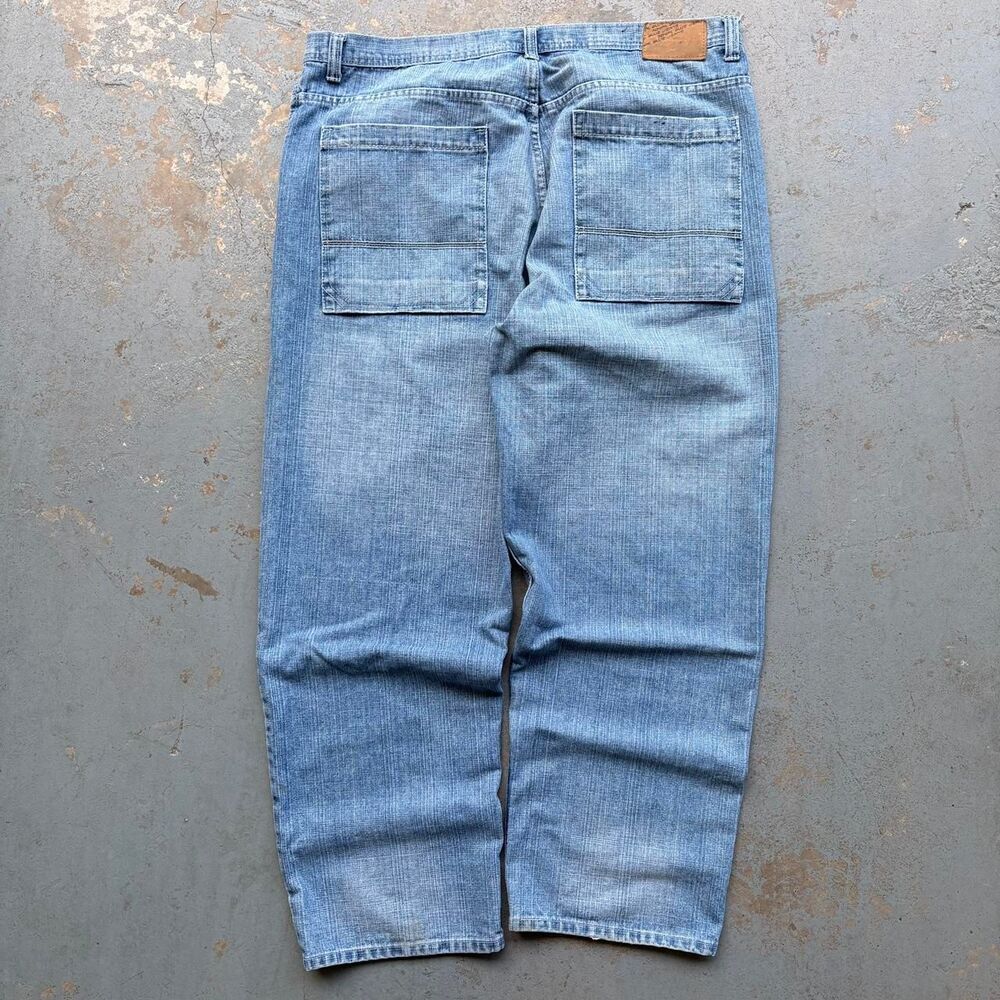 Vintage Baggy Royal Blue Jean Lightwash Jeans